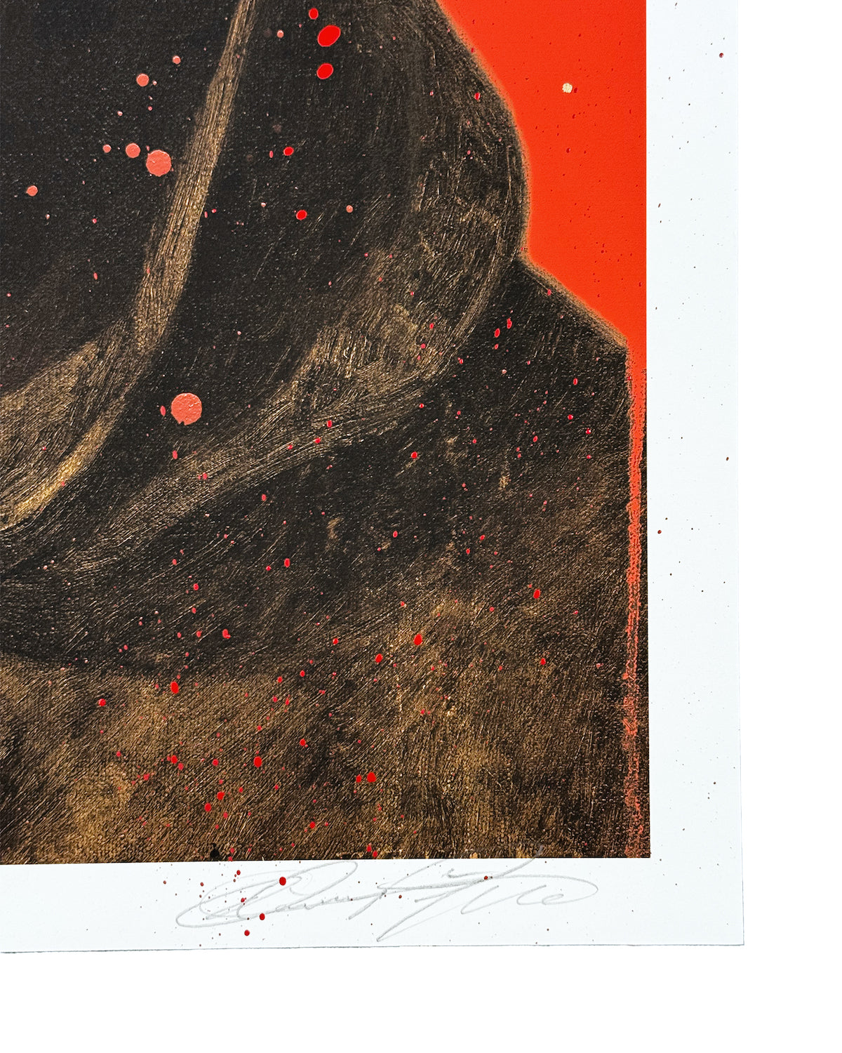 RED OCTOBER (Hand Embellished)