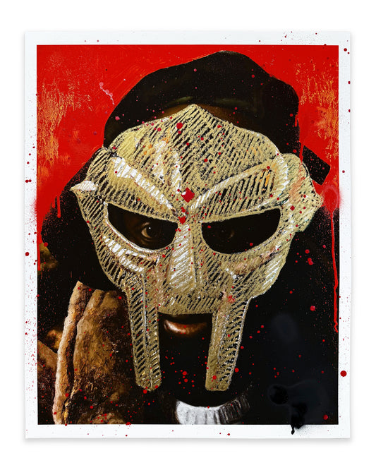 CARA METÁLICA (Hand Embellished)