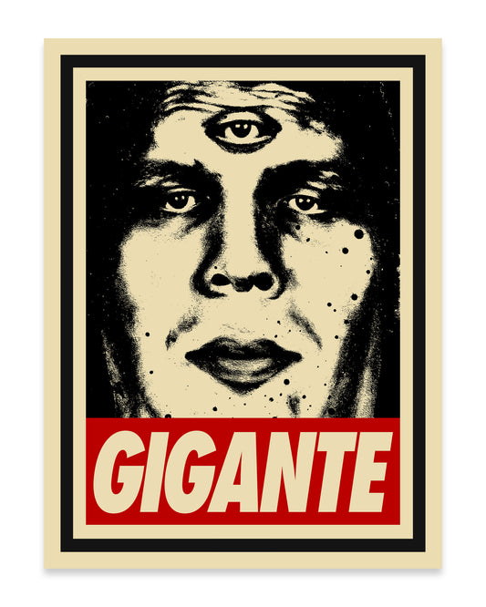 SHEPARD FAIREY X ISAAC PELAYO: GIGANTE